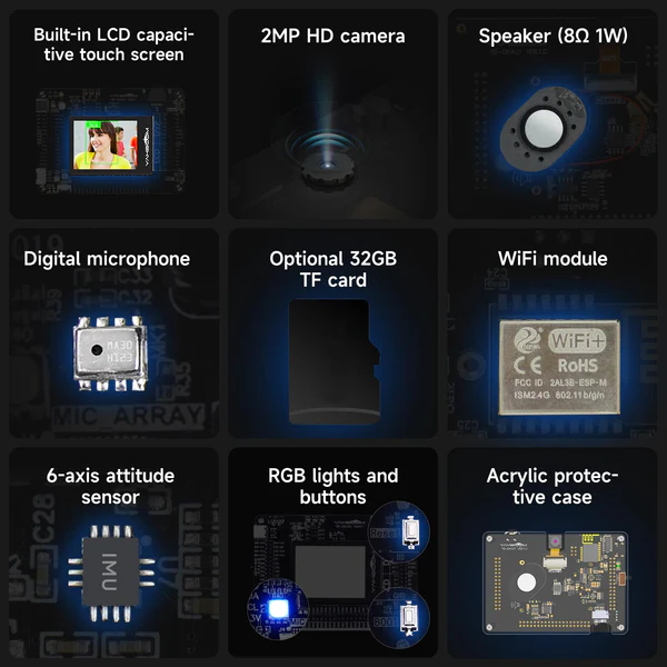 Yahboom AI-Motion K210 Developer Kit support C/MicroPython programming