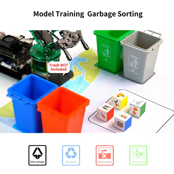Yahboom DOFBOT AI Vision Robotic Arm with ROS Python programming for Raspberry Pi 5