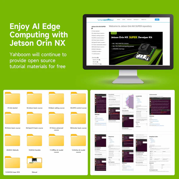 Jetson Orin NX SUPER AI Large Model Developer Kit with 8G/16GB RAM(117TOPS/157TOPS)